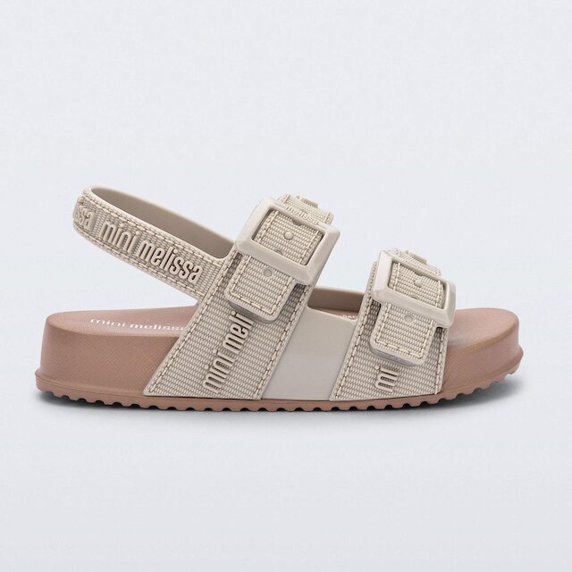 Sandália Mini Melissa Cozy M-Lover Infantil Marrom