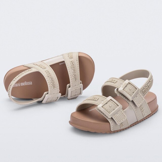Sandália Mini Melissa Cozy M-Lover Infantil Marrom