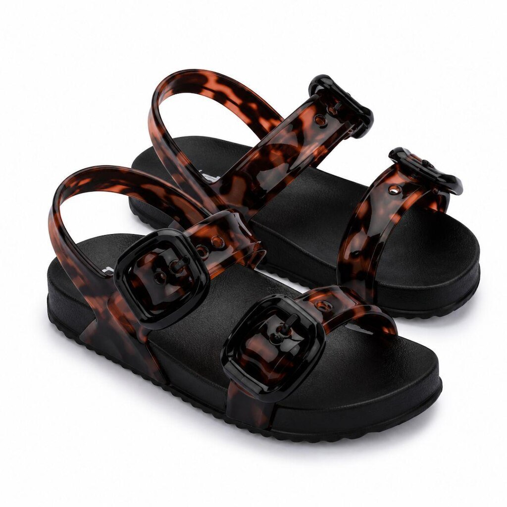 Sandália Mini Melissa Cozy Sandal Infantil Preto