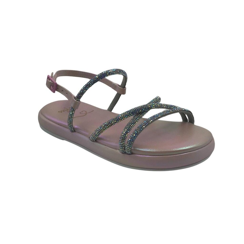 Sandália Mini Sua Cia com Strass 913551715