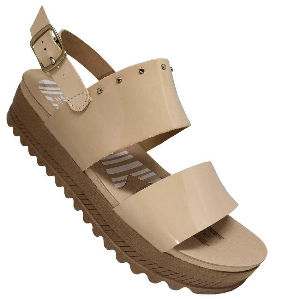 Sandália Mississipi Plataforma Nude - Nude | Zattini
