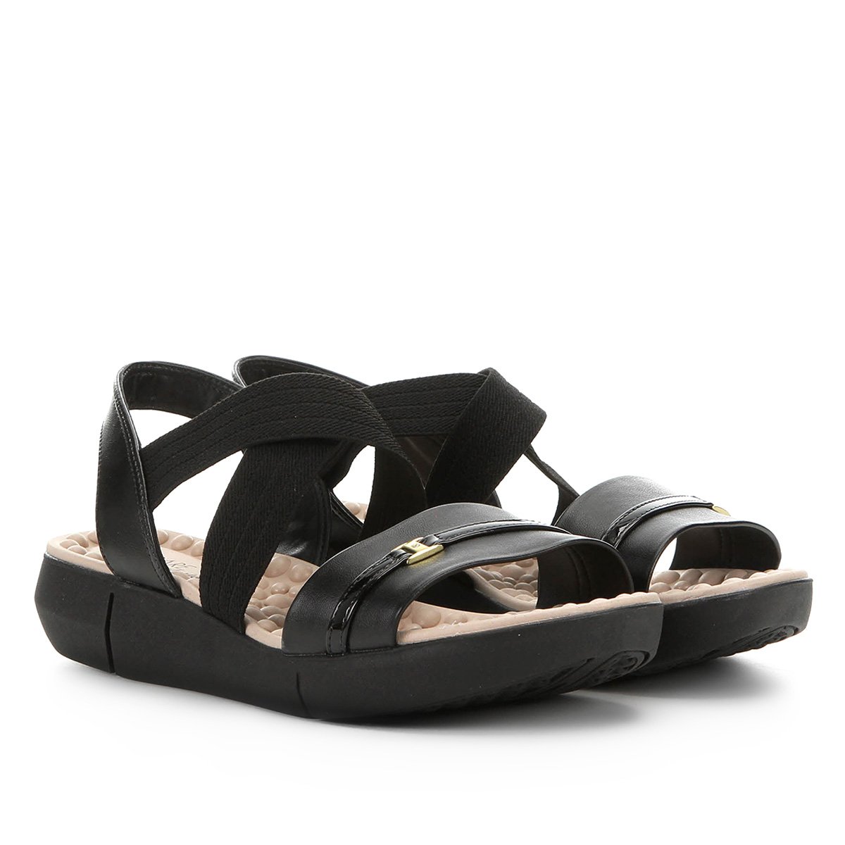 Sandália Modare Elástico Cruzado Feminina - Preto é ruim? Sandália Modare Elástico Cruzado Feminina - Preto é boa?