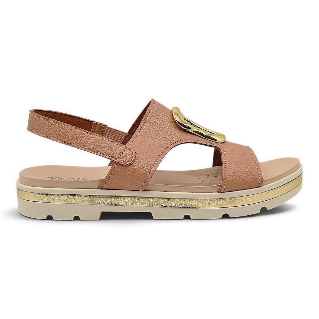 Sandalia Modare Flatform Ultra Conforto Elastico Calce Facil