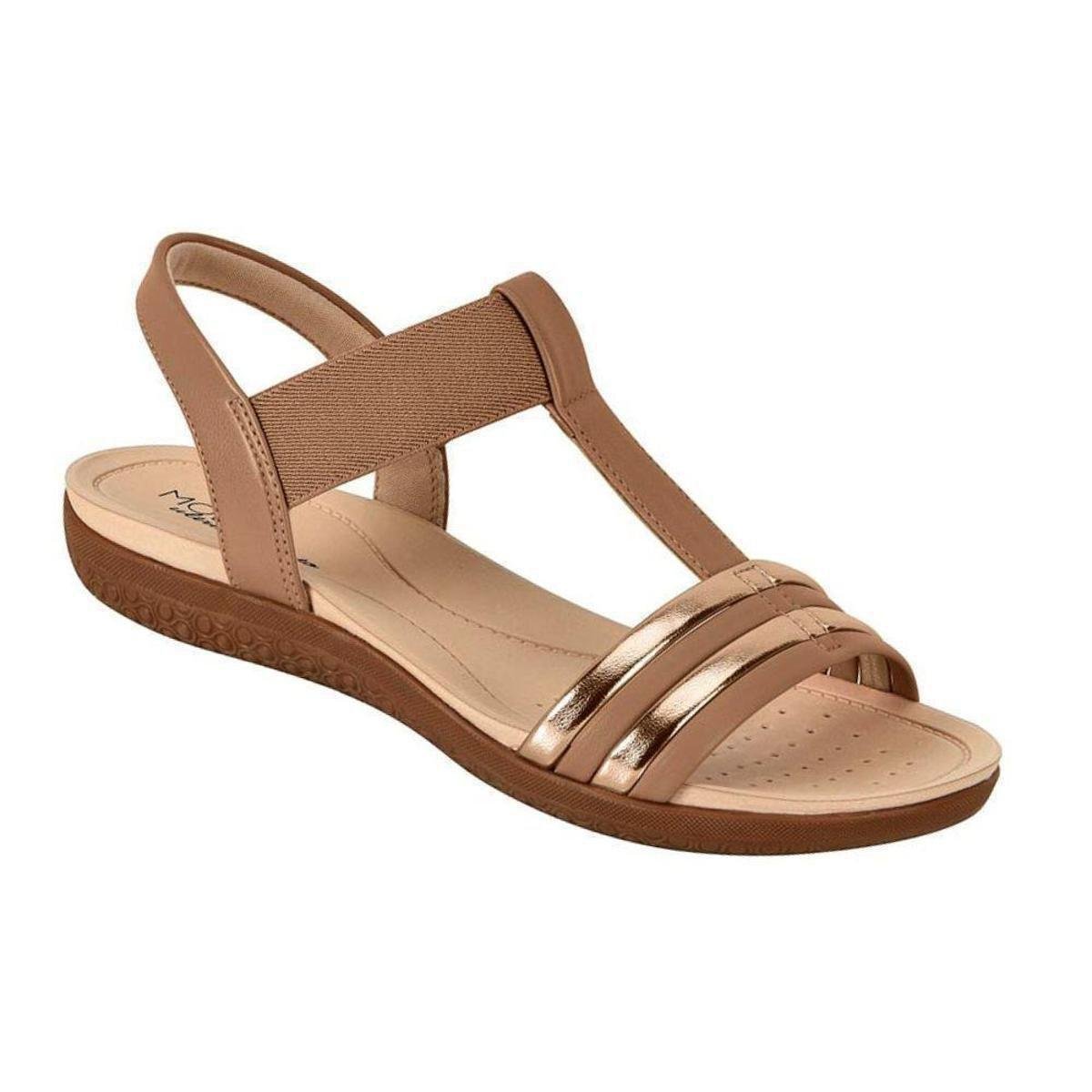 Sandália Modare Napa Feminino - Nude Menor preço em Sandália Modare Napa Feminino - Nude