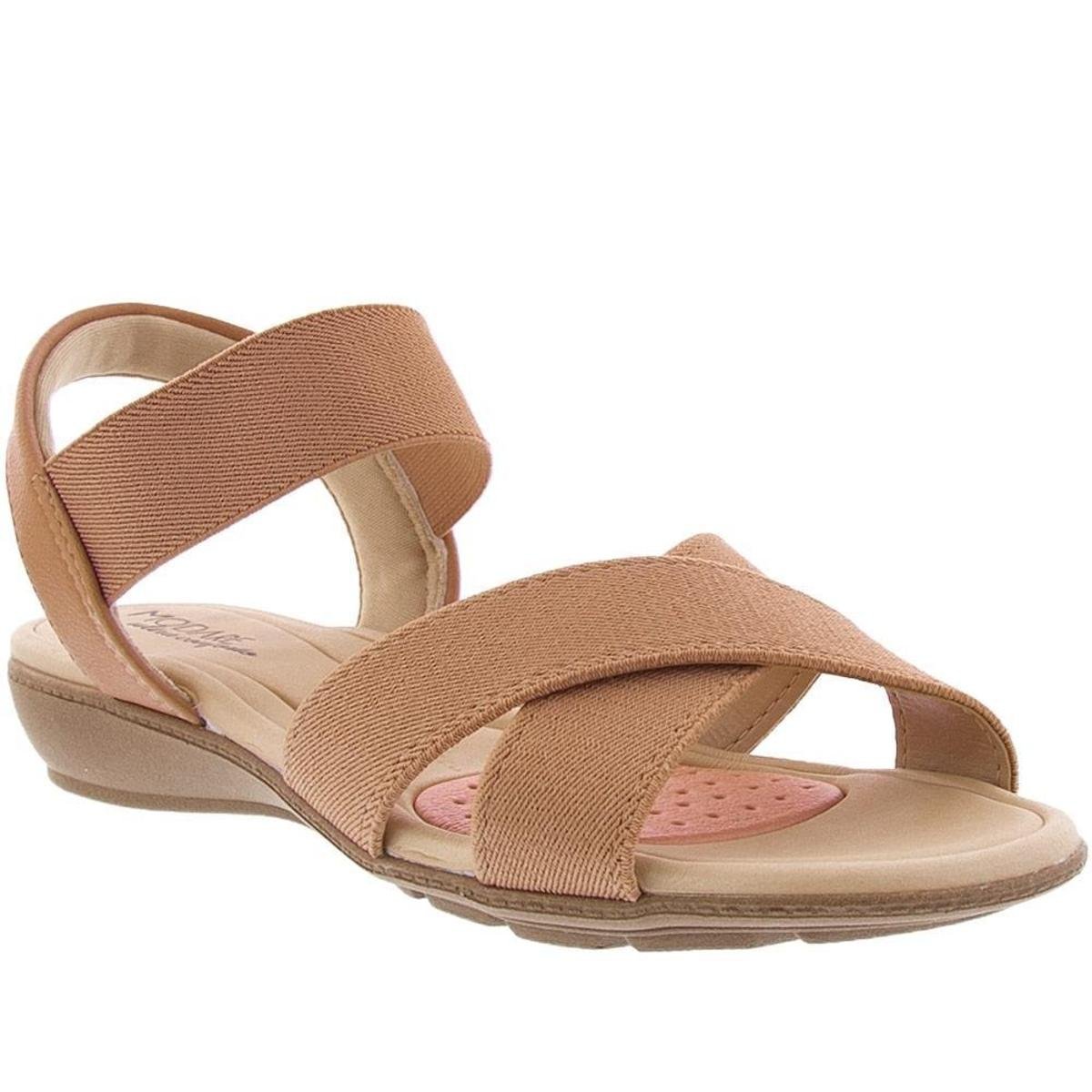 Sandália Modare Ultraconforto Anabela Tiras Elástico Nude - 43 - Nude Menor preço em Sandália Modare Ultraconforto Anabela Tiras Elástico Nude - 43 - Nude