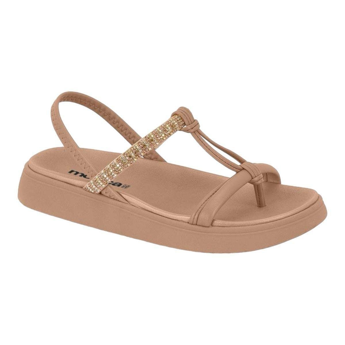 Sandalia Moleca 5469.118 Flat Salto Papete Flatform Elastico Feminino Menor preço em Sandalia Moleca 5469.118 Flat Salto Papete Flatform Elastico Feminino