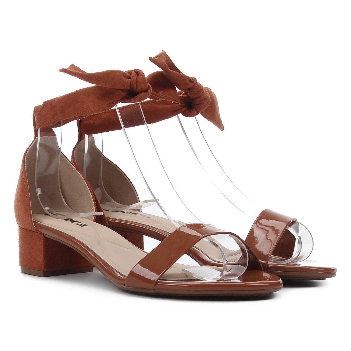 sandalia moleca camurça