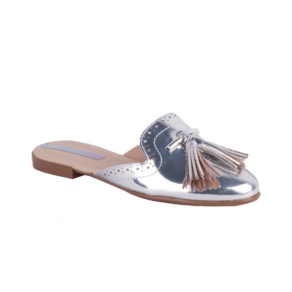 sandalia mule rasteira