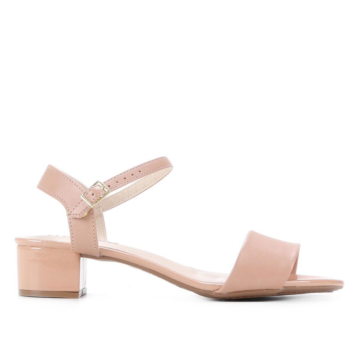 Grosso Baixo Sandália De Salto Grosso Moleca Sandália Moleca