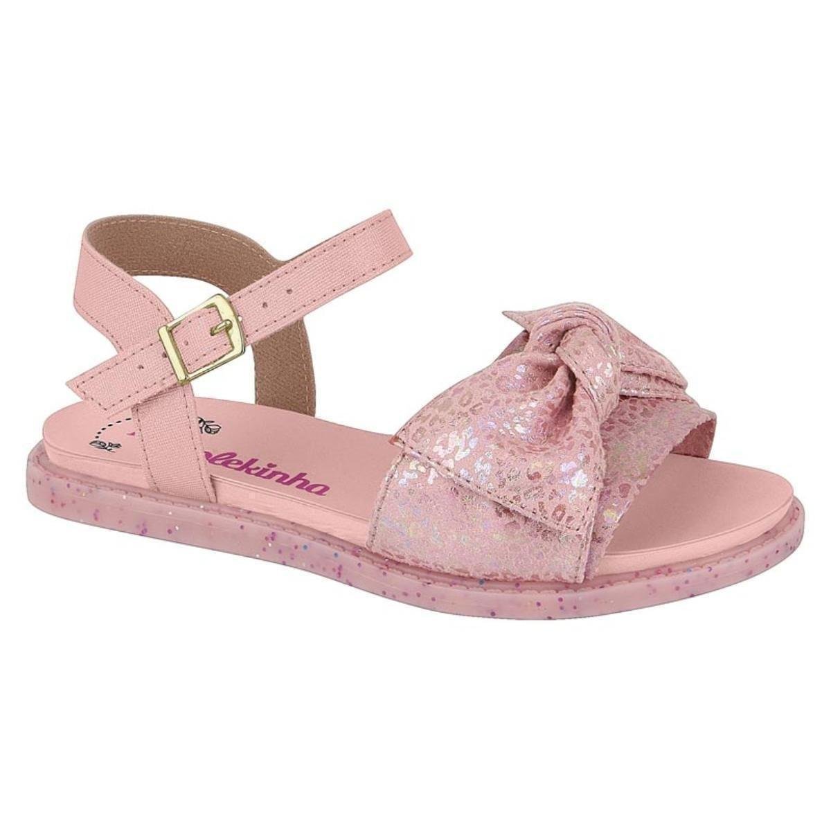 Sandalia Molekinha 2312.626 Infantil - Rosa Bebê | Zattini
