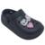 Sandália Molekinha Infantil Menina EVA/PVC com Bottons Fixos - Preto