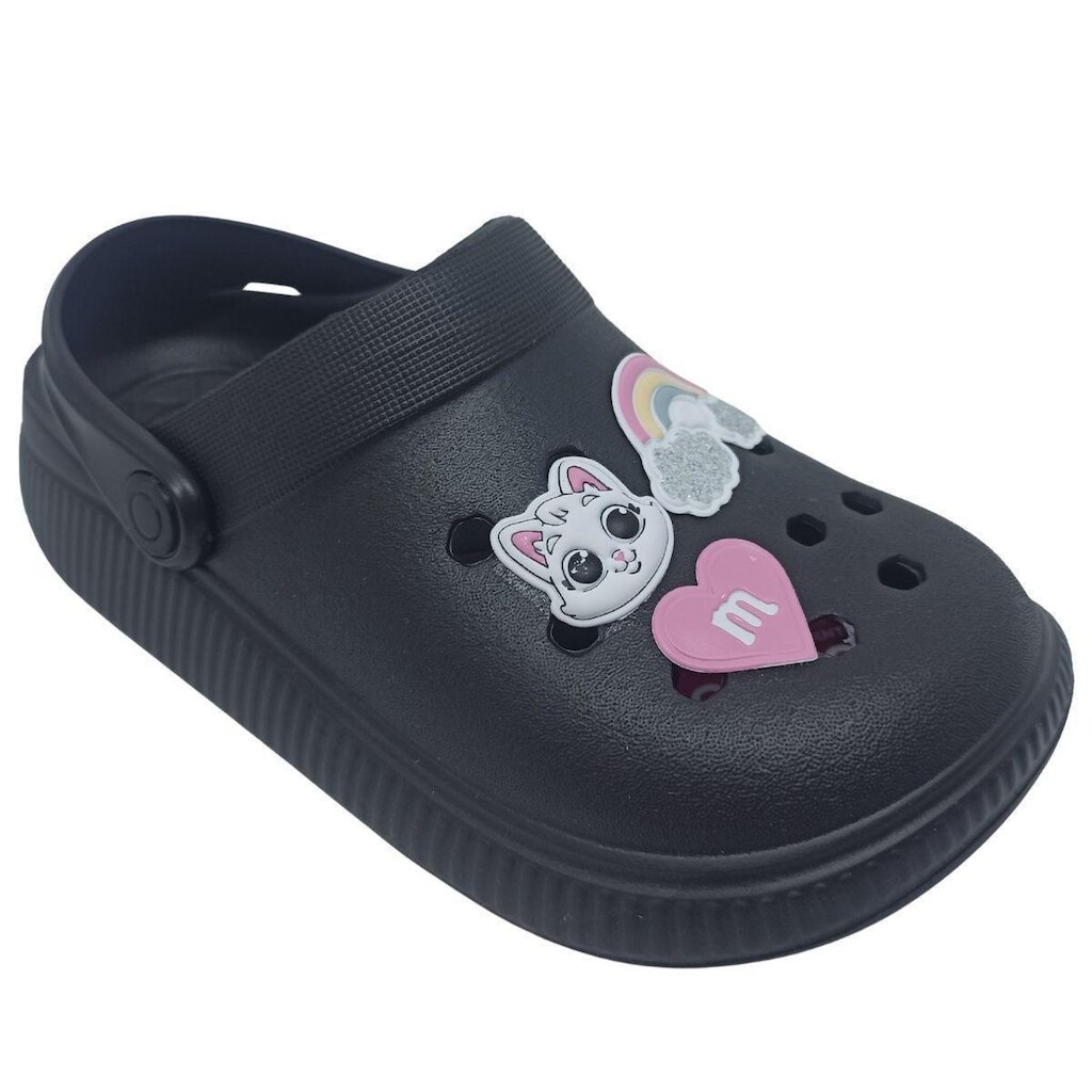 Sandália Molekinha Infantil Menina EVA/PVC com Bottons Fixos