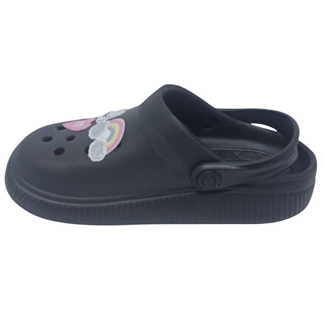 Sandália Molekinha Infantil Menina EVA/PVC com Bottons Fixos