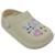 Sandália Molekinha Infantil Menina EVA/PVC com Bottons Fixos - Creme