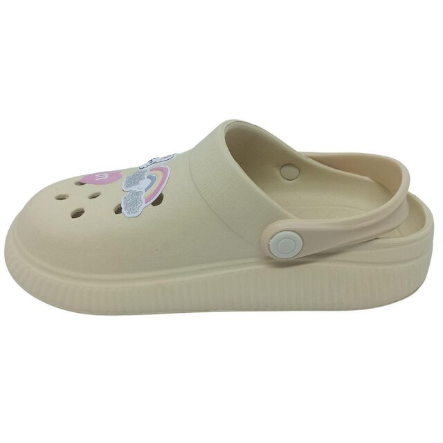 Sandália Molekinha Infantil Menina EVA/PVC com Bottons Fixos