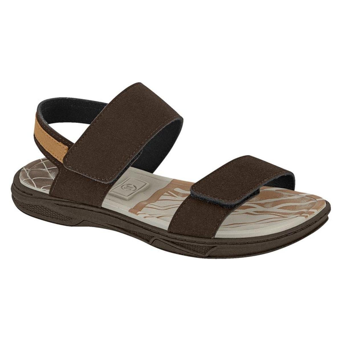 Sandalia Molekinho 2402.433 Papete Ortopédica Infantil - Café Menor preço em Sandalia Molekinho 2402.433 Papete Ortopédica Infantil - Café