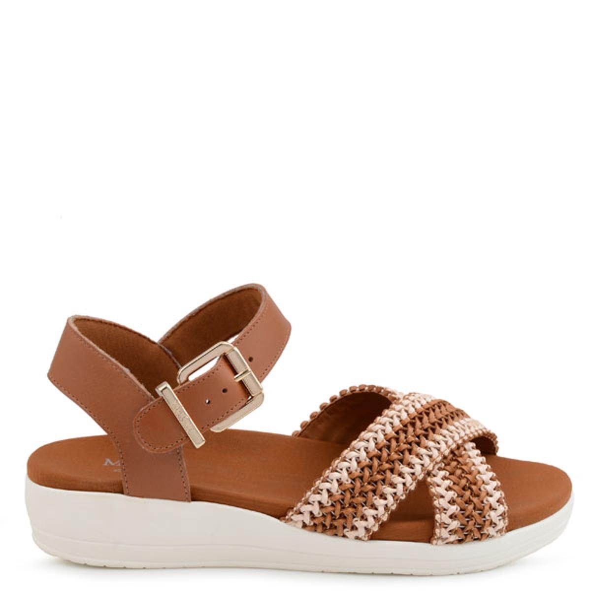 Sandália Mr. Cat Anabela Comfort Corda Cruzada - Le Trad Shoes | o Melhor  da Moda está aqui