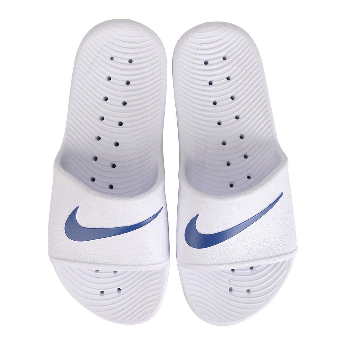Sandália Nike Kawa Shower - Branco+Azul é ruim? Sandália Nike Kawa Shower - Branco+Azul é boa?
