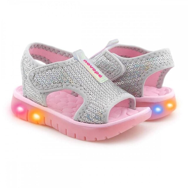 Sandalia Novopé 85001500 3250 Led Papete Infantil