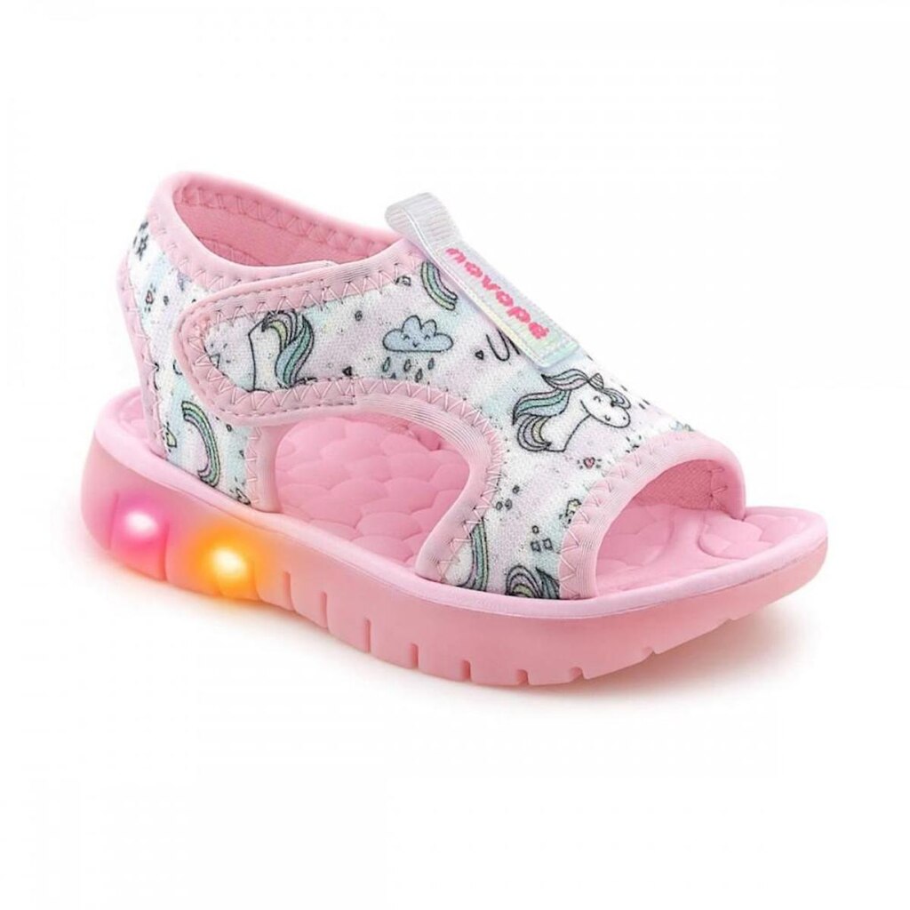 Sandalia Novopé 85001500 3251 Led Papete Infantil