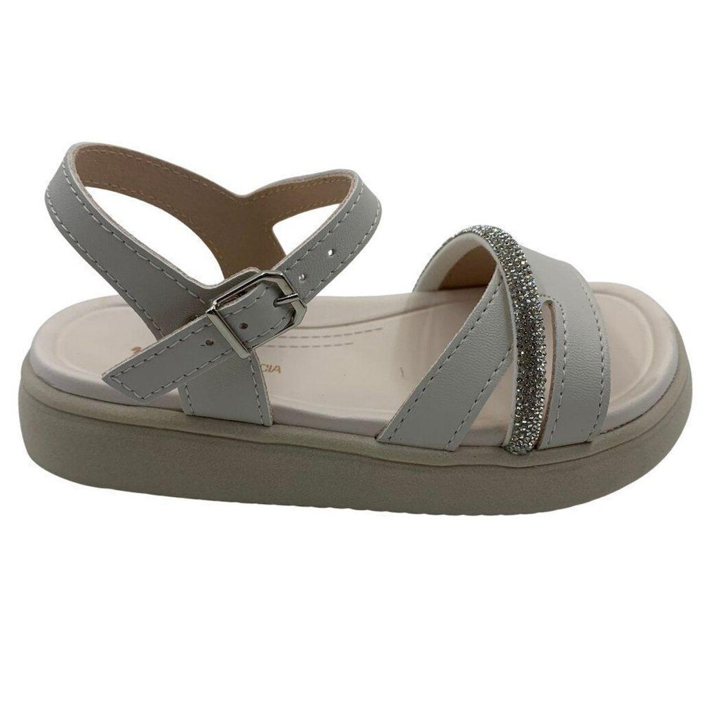 Sandália Papete Bebê Menina Mini Sua Cia Off White 870 - Off 27