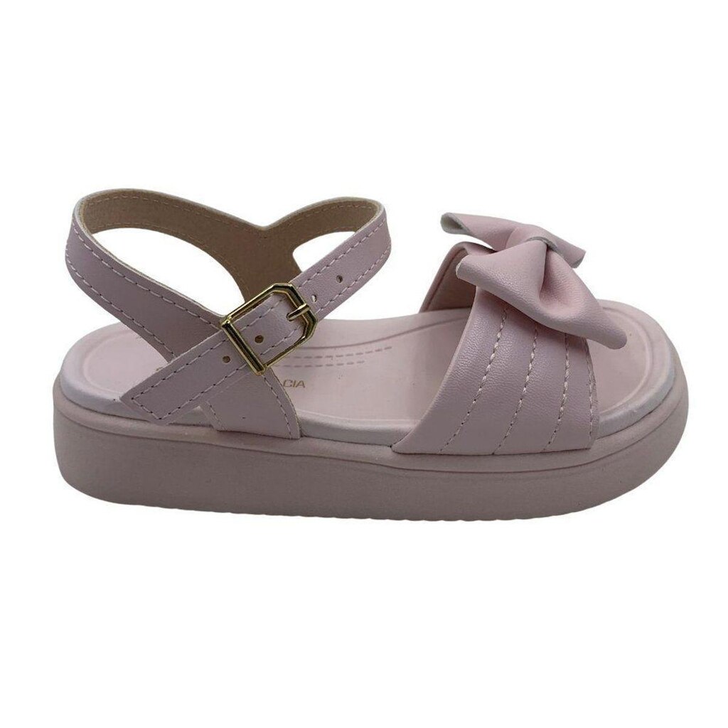 Sandália Papete Bebê Menina Mini Sua Cia Rosa 869 - Rosa 25