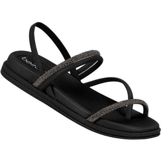 Sandalia Papete Beira Rio 8513.100 Feminina