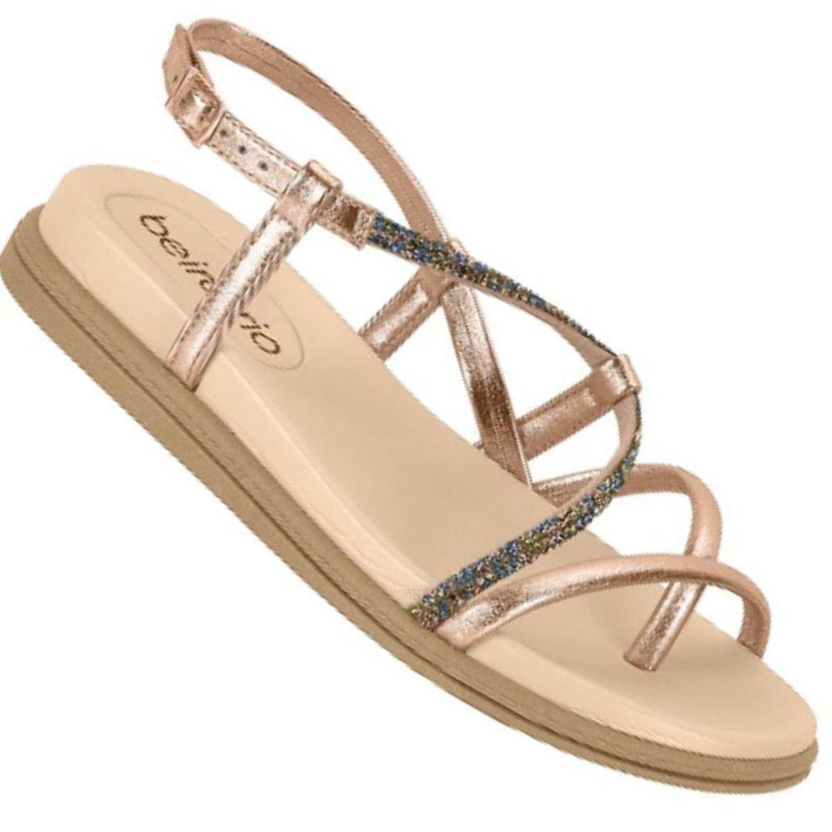 Sandalia Papete Beira Rio Feminino Zattini