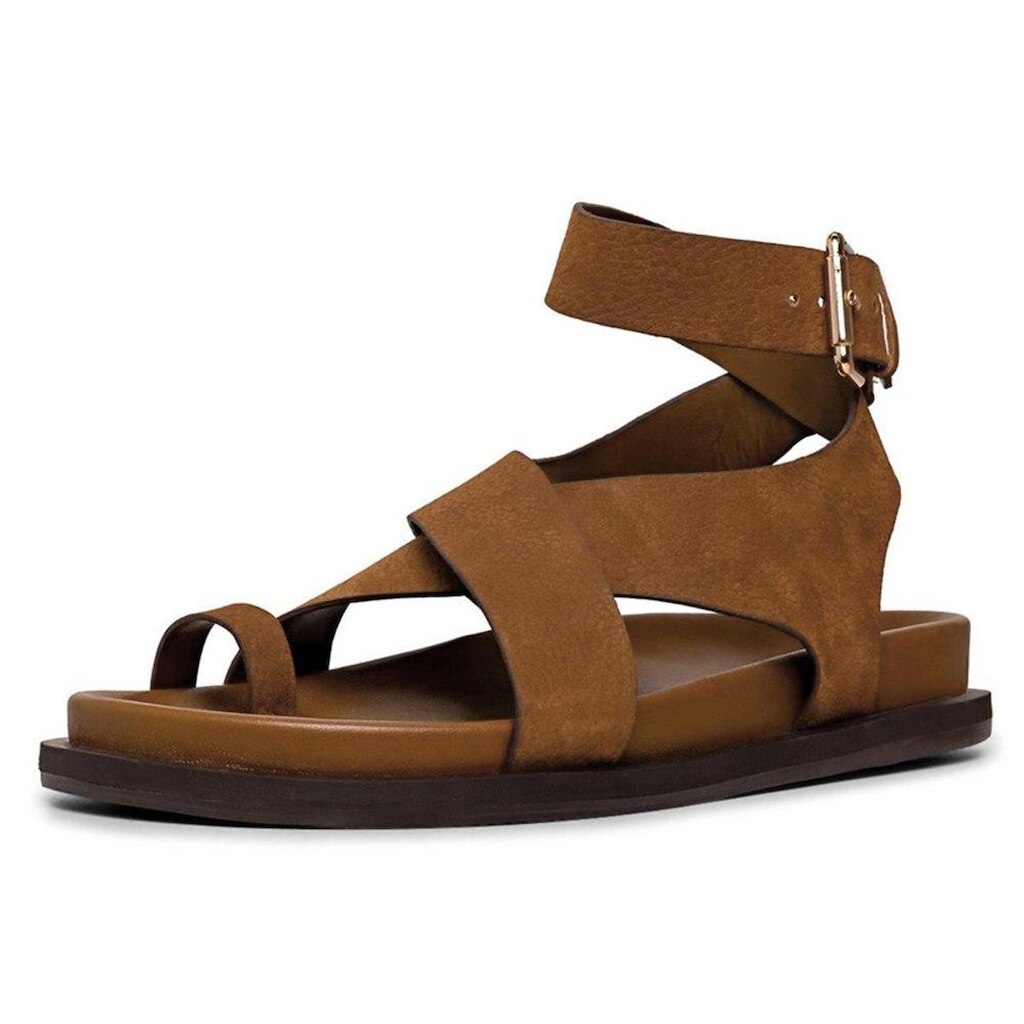 Sandalia Papete Carrano Bold Couro Nobuck 891003 ORIGINAL