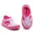Sandália Papete Esportiva Calce Fácil Infantil Antiderrapante Verão Leve Pink Unicórnio Mz Shoes - Pink