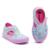 Sandália Papete Esportiva Calce Fácil Menina Infantil Antiderrapante Verão Leve Azul Sereia Mz Shoes - Azul