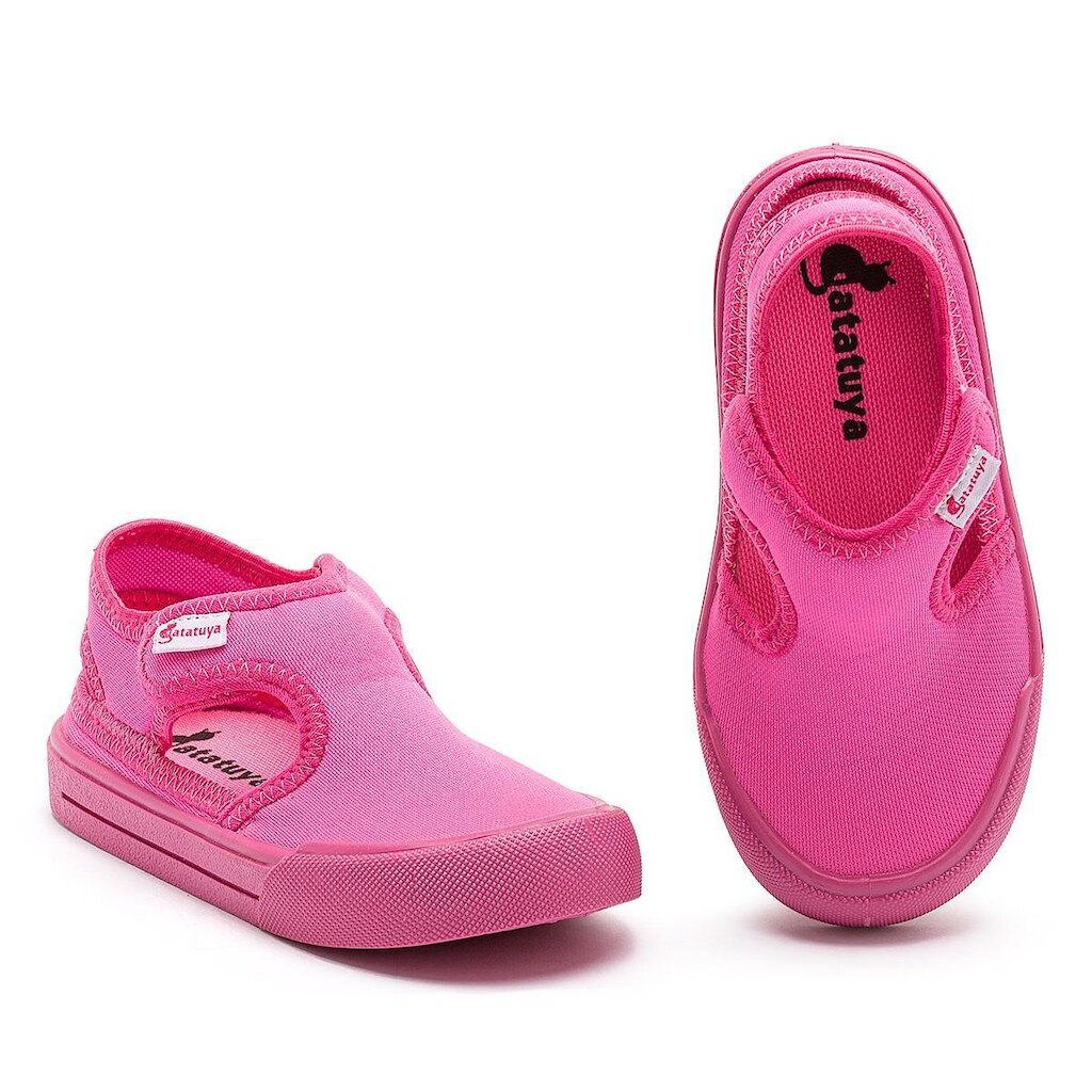 Sandália Papete Esportiva Menina Infantil Antiderrapante Casual Leve Respirável Pink Mzkid