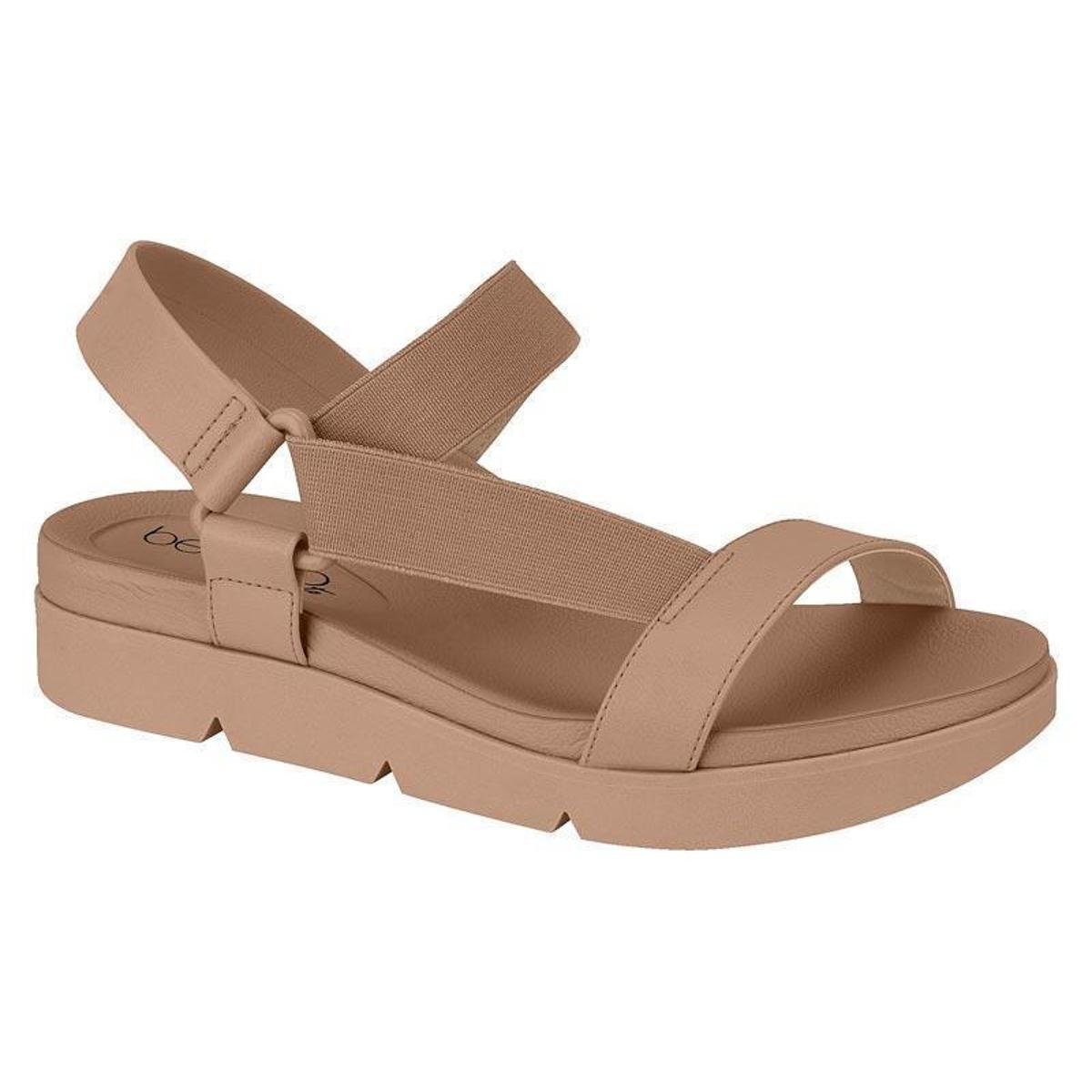 Sandalia Papete Feminina Beira Rio Conforto Zattini