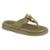 Sandalia Papete Feminina Modare Confortavel Macia Massageadora Moda Casual Lançamento Ref: 7178.127 - Verde Militar