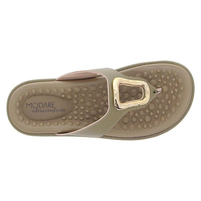 Sandalia Papete Feminina Modare Confortavel Macia Massageadora Moda Casual Lançamento Ref: 7178.127