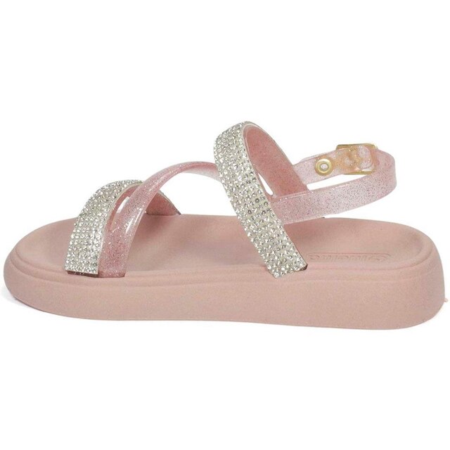 Sandália Papete Infantil Luelua Cristal Menina 136000-111