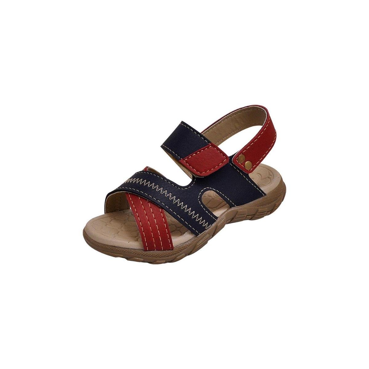 Sandália Papete Infantil Menino Bicolor Ajustável Marinho - Azul Escuro Menor preço em Sandália Papete Infantil Menino Bicolor Ajustável Marinho - Azul Escuro