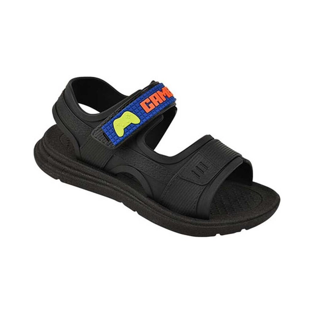 Sandália Papete Infantil Sport Preto Luelua 131001-07