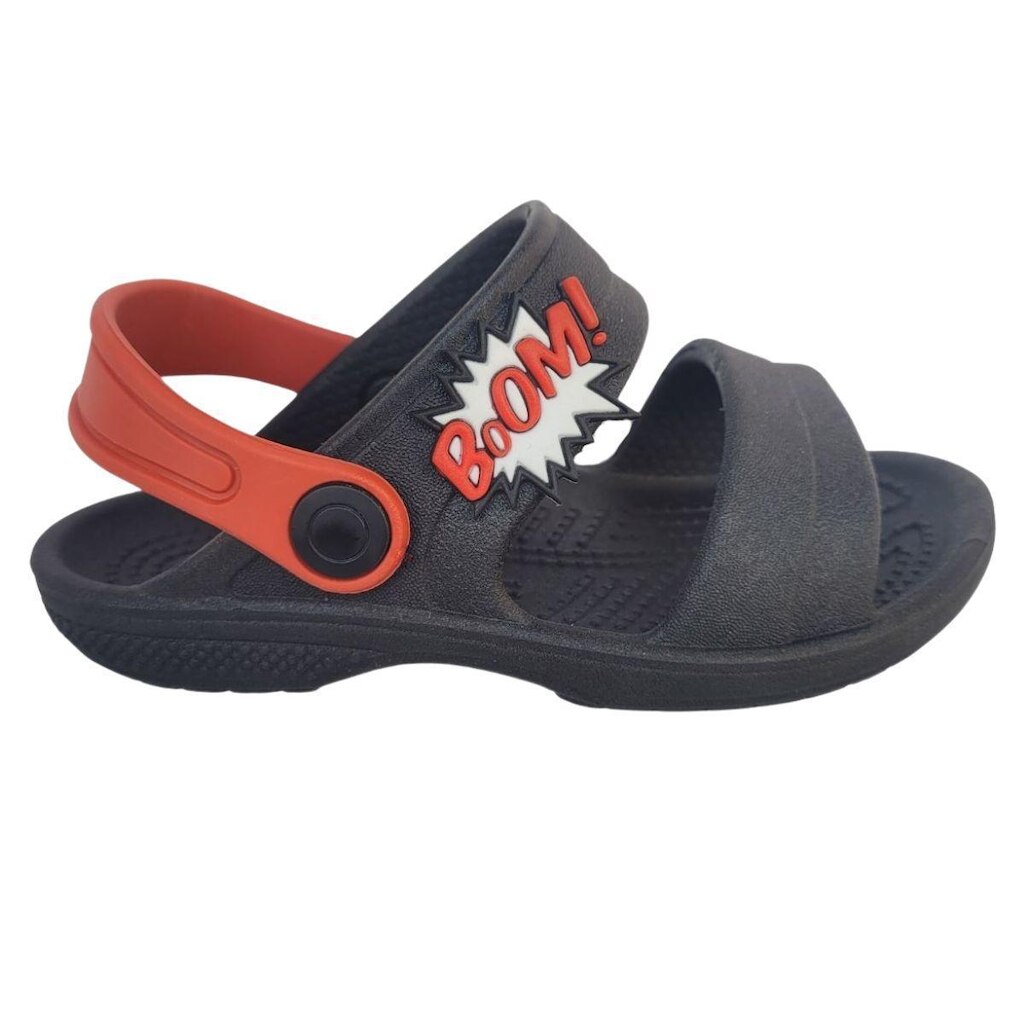 Sandália Papete Masculino Chinelo Infantil Babuche Boom Verão Menino Estiloso Escolar Leve