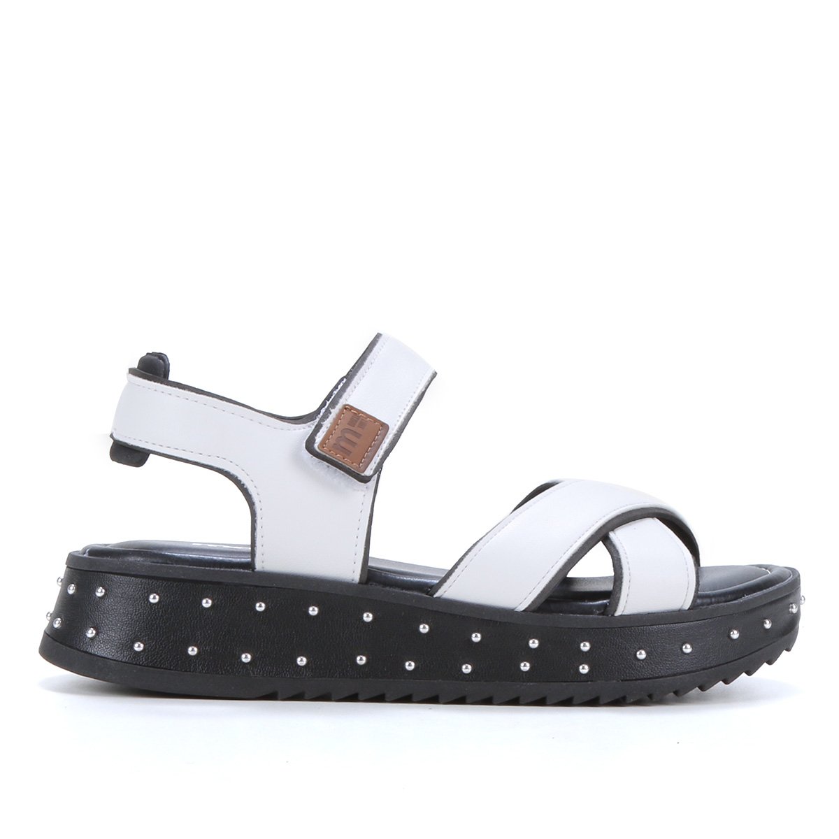 Sandália Papete Moleca Tachas Feminina - Branco é ruim? Sandália Papete Moleca Tachas Feminina - Branco é boa?