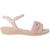 Sandalia Piccadilly Anabela Anatomica Feminino - Rosa