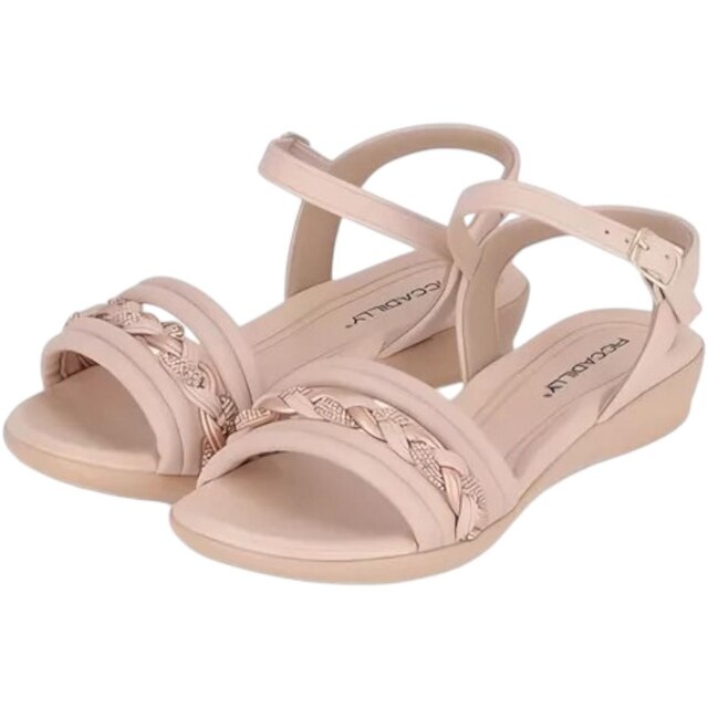 Sandalia Piccadilly Anabela Anatomica Feminino