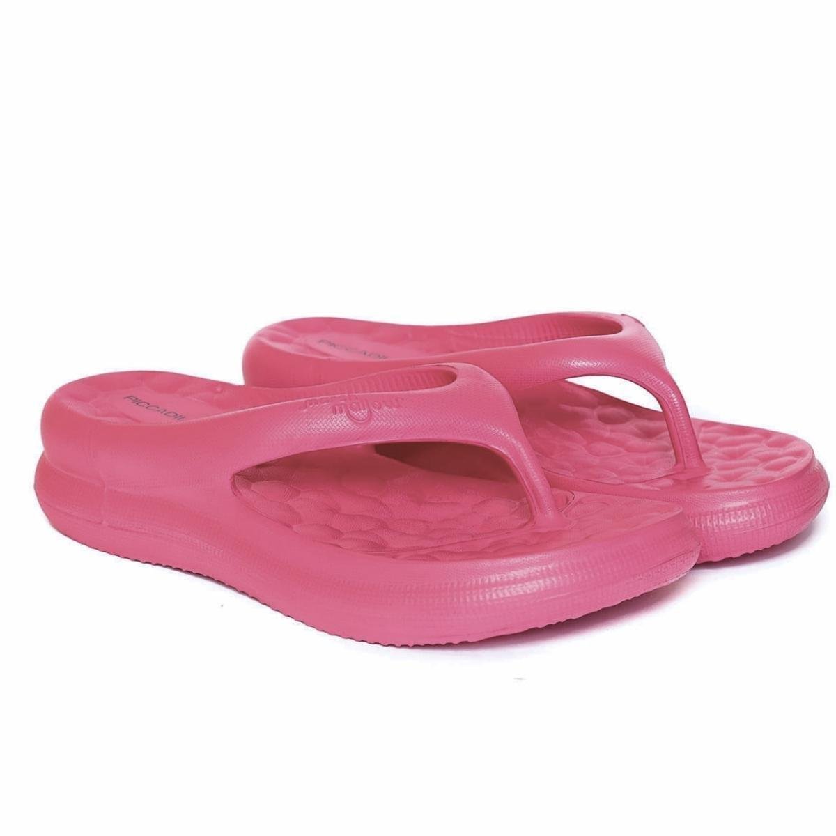 Sandalia Piccadilly Marshmallow Original Esporao Fascite Plantar Ortopedica Chinelo Nuvem EVA - Rosa Escuro Menor preço em Sandalia Piccadilly Marshmallow Original Esporao Fascite Plantar Ortopedica Chinelo Nuvem EVA - Rosa Escuro