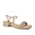 Sandália Pink Cats Infantil de Salto Bloco V6682 - Cinza