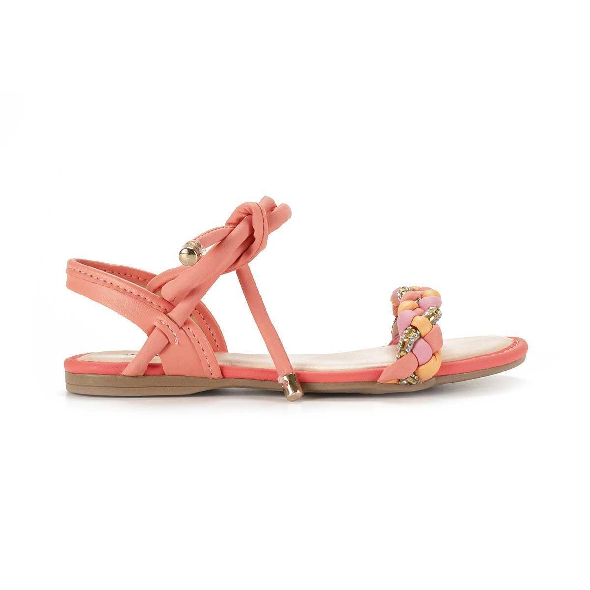 Sandália Pink Cats Rasteira Claro Com Amarração é ruim? Sandália Pink Cats Rasteira Claro Com Amarração é boa?