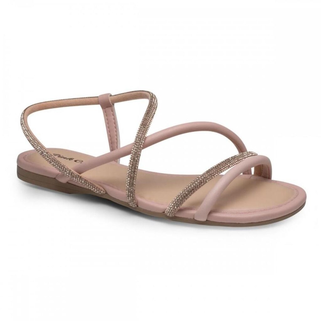 Sandalia Pink Cats V6902 Rasteira Infantil