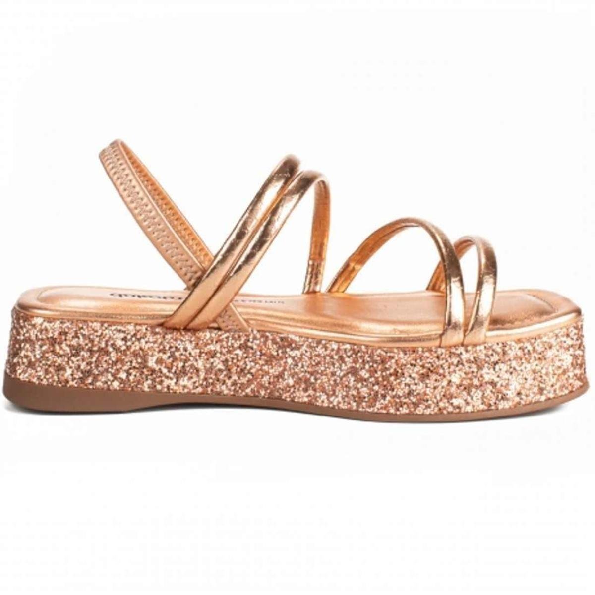 Sandália Plataforma Dakota em Tiras Conforto Y6571 | Zattini