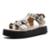 Sandália Plataforma Mah Justine Feminina - Off White