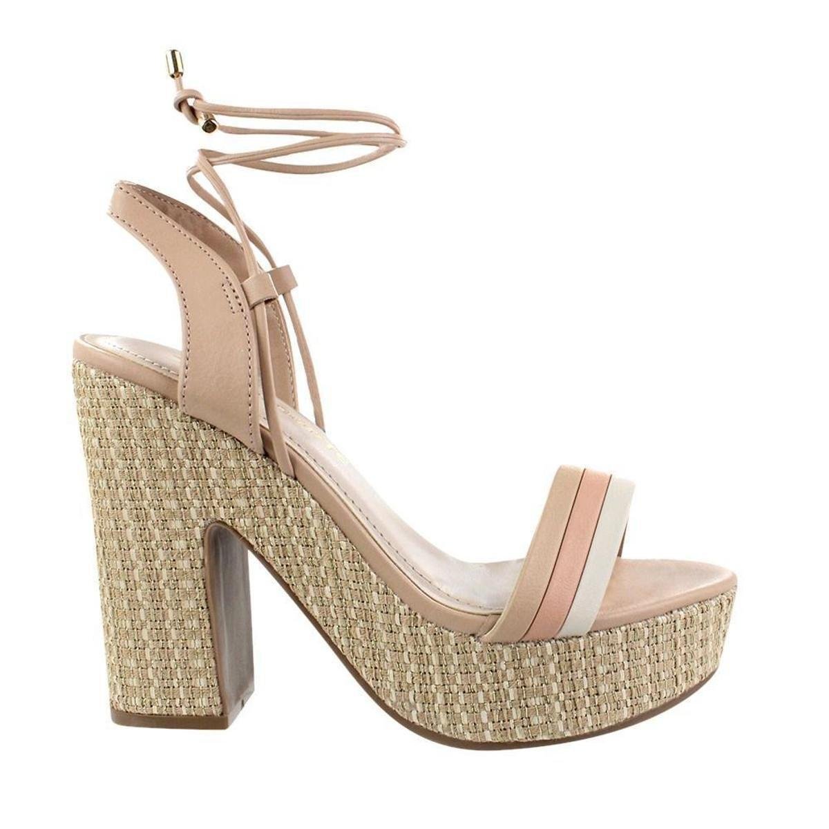 zattini sandálias plataforma