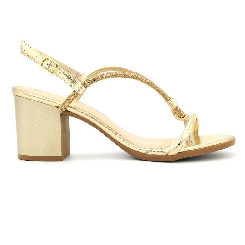 Sandalia Ramarim Original 2531204 Salto Alto Grosso Feminino